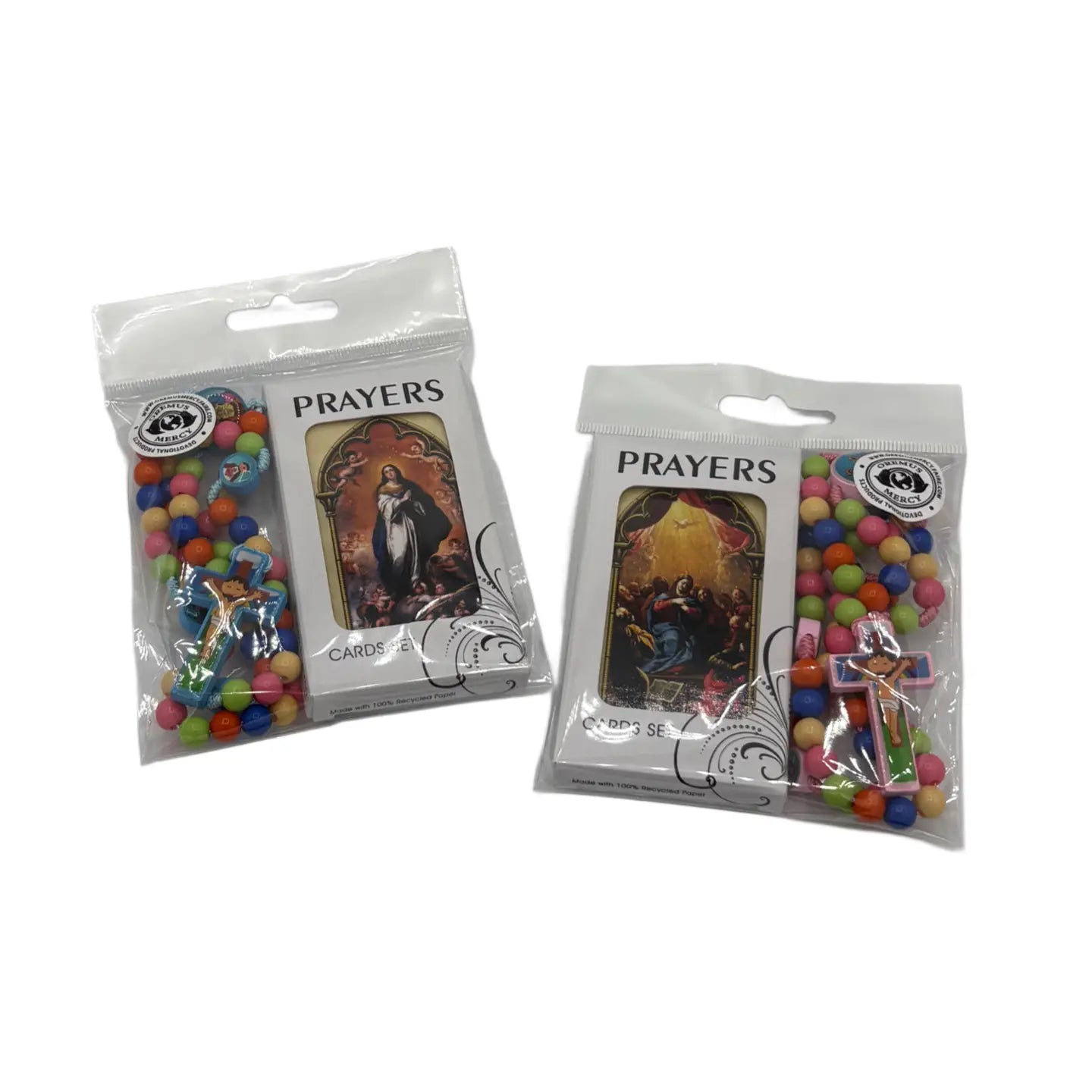 Child's Rosary Kit - PINK   18"