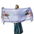 OLOG Fashionable Shawl - WHITE   80” x 30"