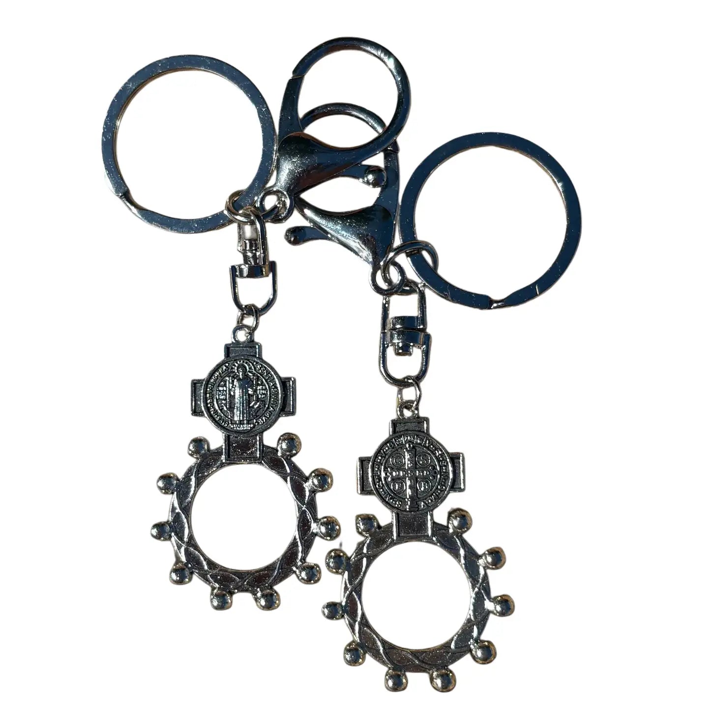 St. Benedict Cross Decade Keychain