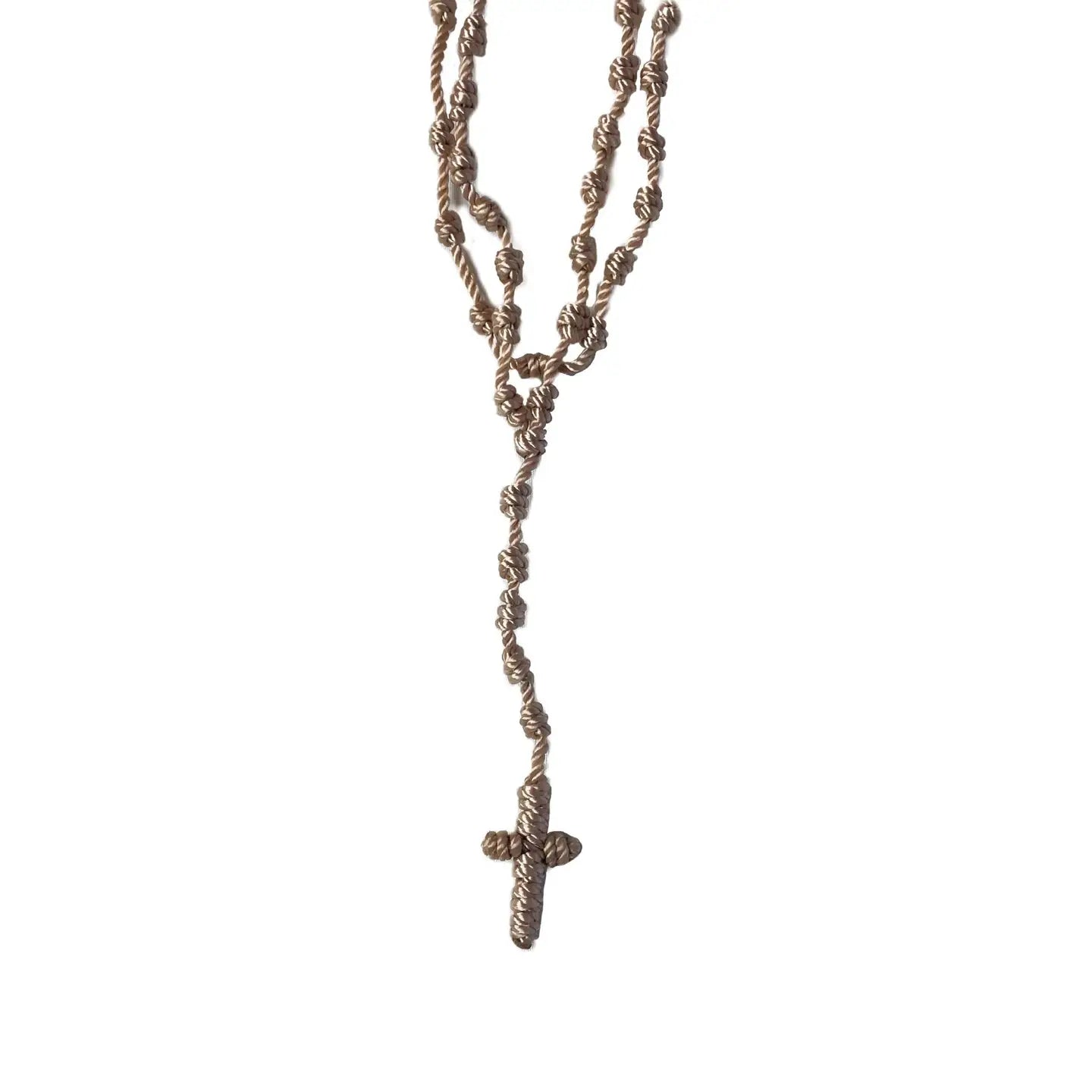 Rope Rosary   18" BROWN