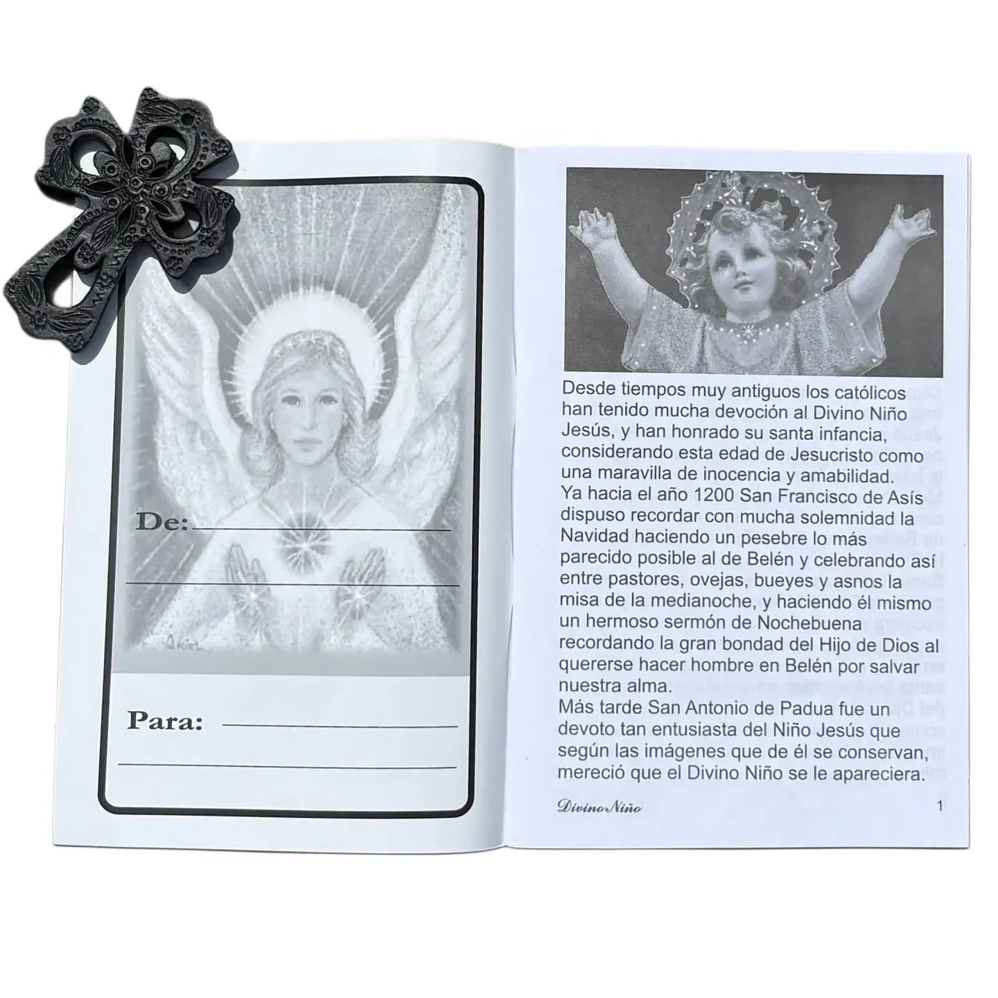 Compendio de Oraciones al Divino Niño Jesus Softcover Book