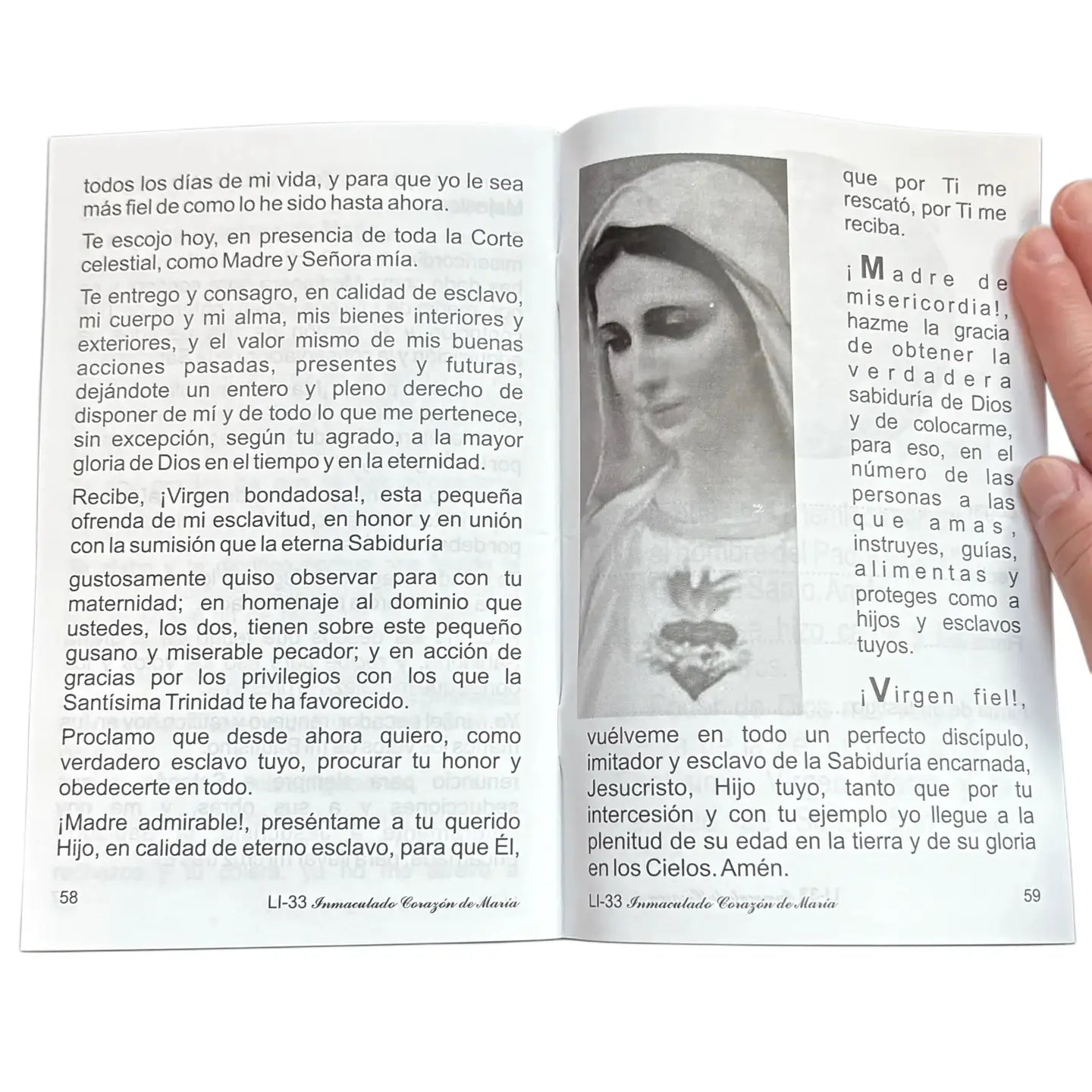 Devocion al Inmaculado Corazòn de Maria Softcover Book