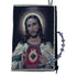 Sacred Heart of Jesus (BLACK) MD Rosary Pouch    4" x 6"
