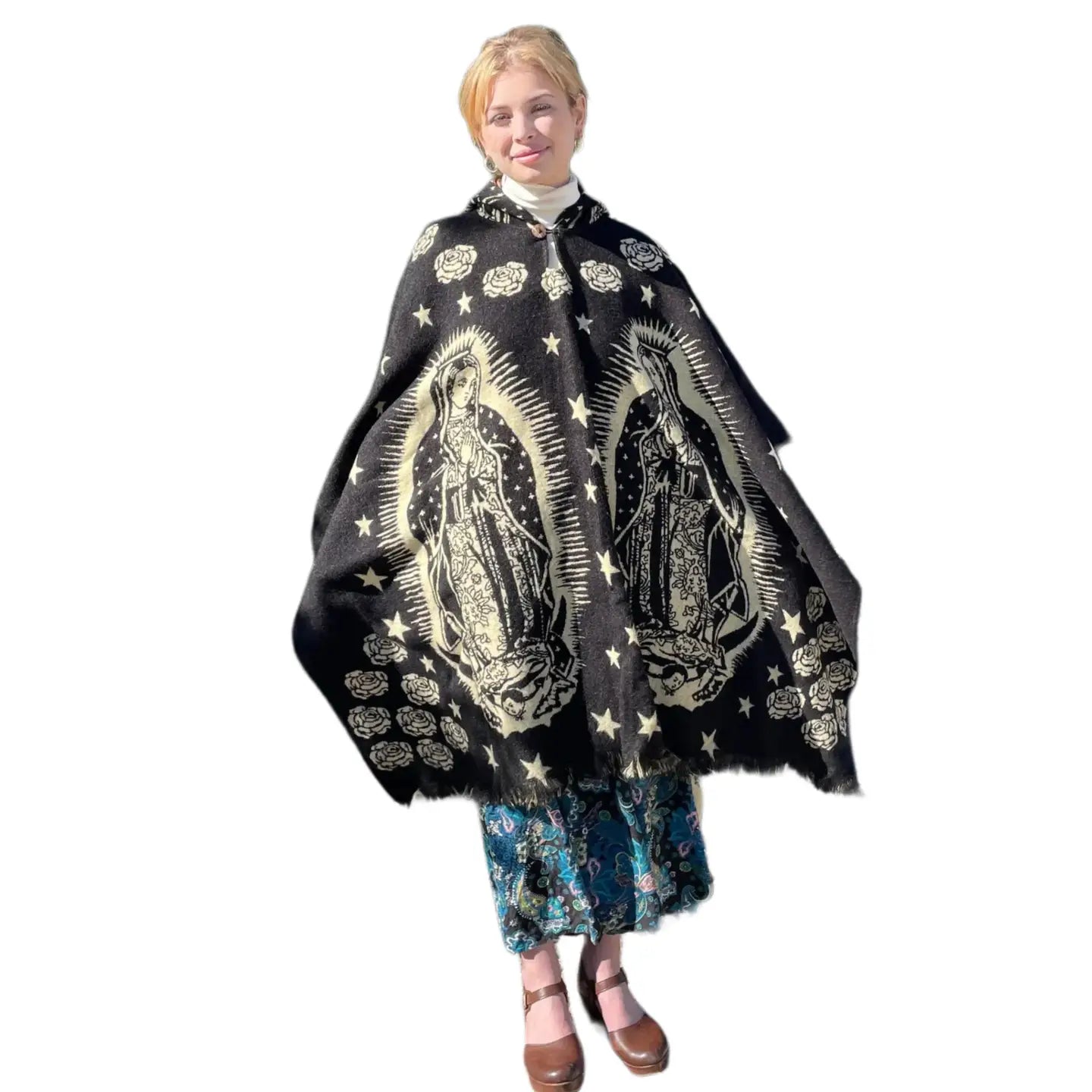 OLOG Lady's Poncho with HOODIE   46″ x 42″