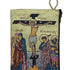 Crucifixion MD Rosary Pouch   4" x 6"