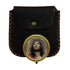 Leather Burse w/ 16″ Strap and Pyx Set