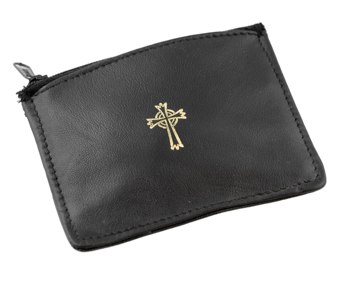 Leather Rosary Pouch (9501)