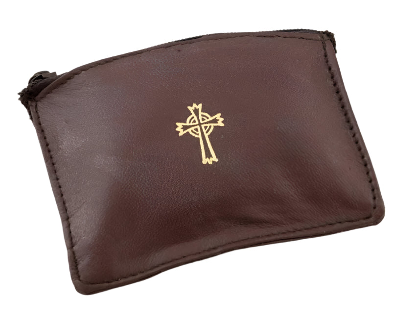 Leather Rosary Pouch (9501)