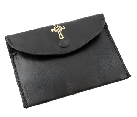 Leather Rosary/ Coin Pouch
