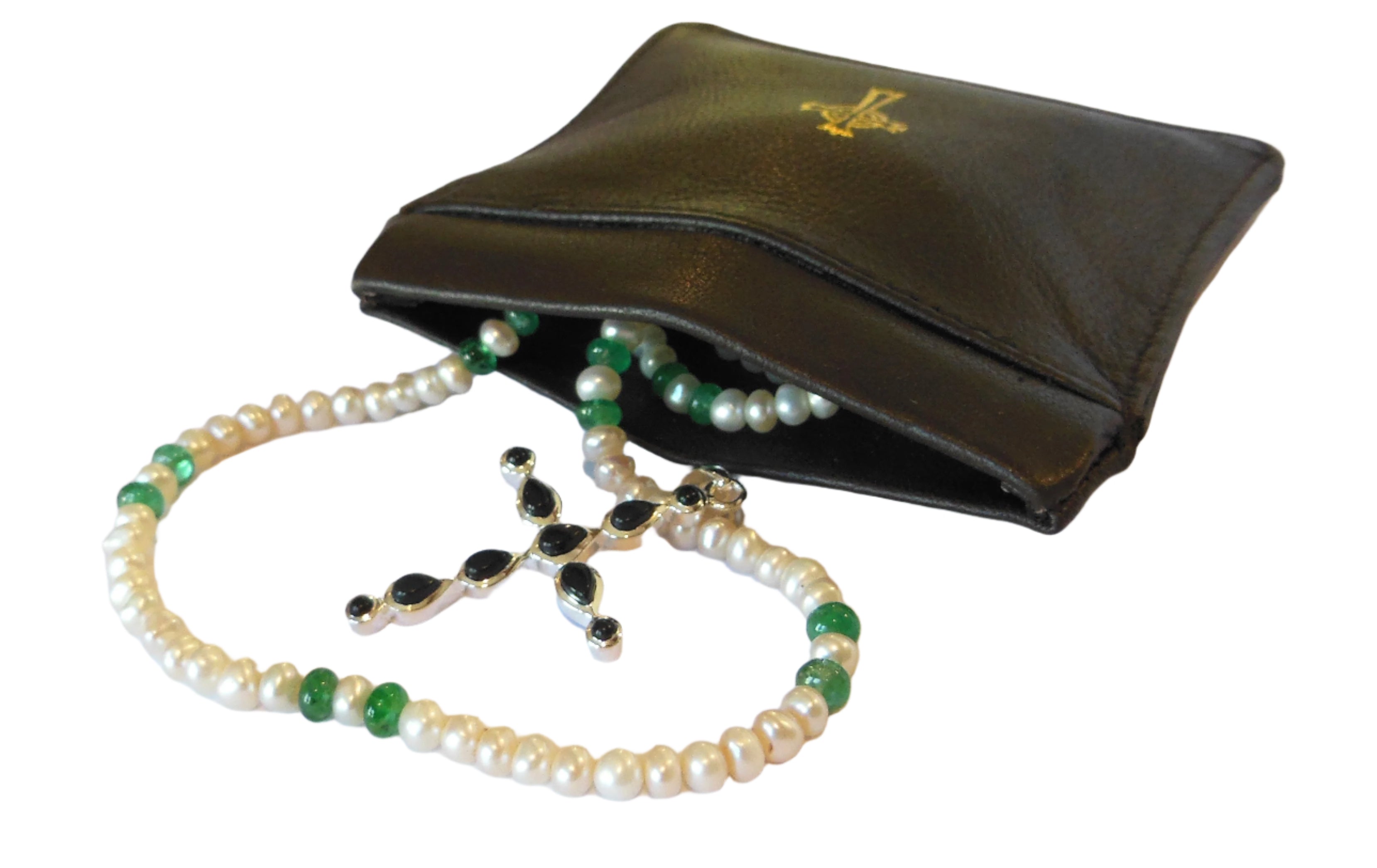 Press top Rosary/ Coin Pouch