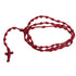 Rope Rosary   18" RED