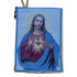 Sacred Heart of Jesus (GOLD Frame) MD Rosary Pouch    4" x 6"