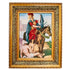 St. Martin of Tours Double Padded Framed Image   21"