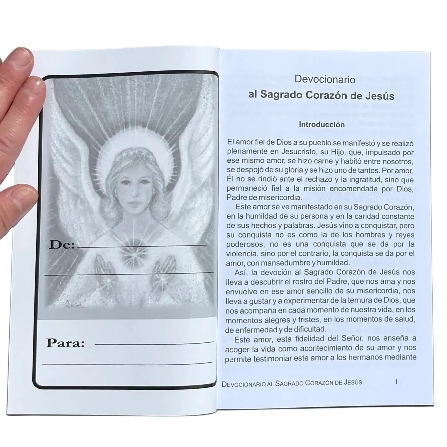 Devocion al Sagrado Corazon de Jesus Softcover Book