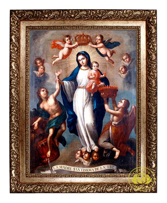 Nuestra Señora de La Luz Canvas   30"