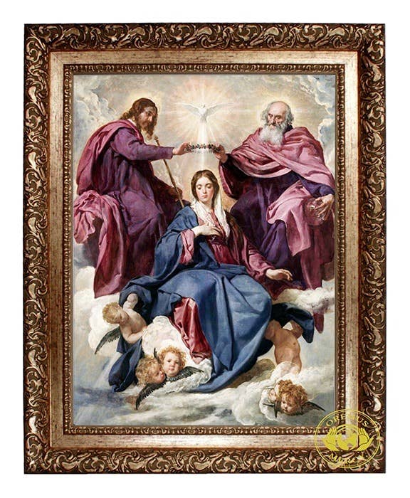 Coronation of Mary Canvas   24"