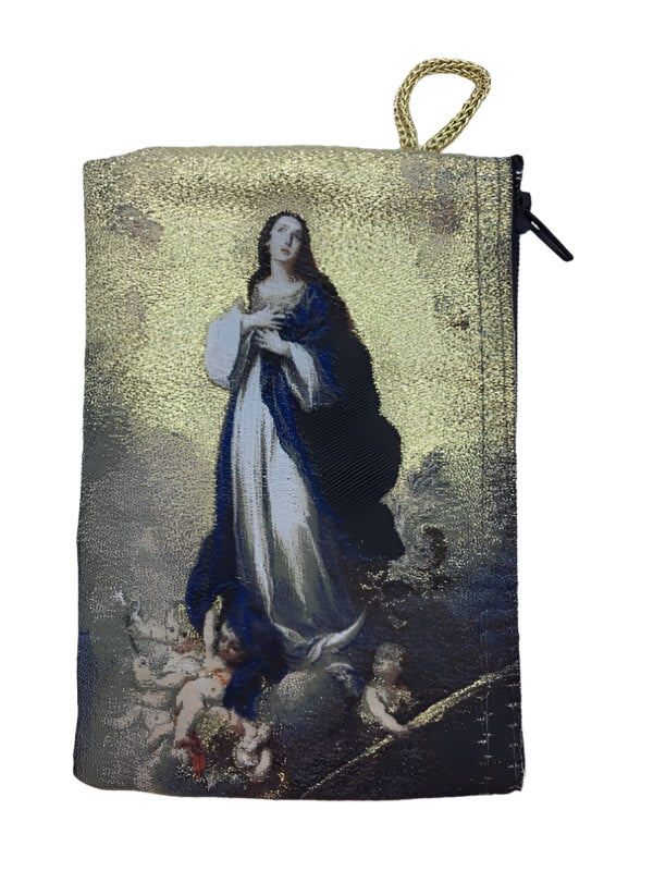 Immaculate Conception MD Rosary Pouch   4" x 6"