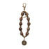 St. Benedict Wooden Rosary Keychain    7”
