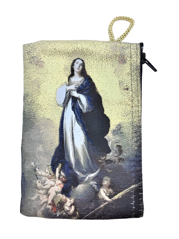 Immaculate Conception SM Rosary Pouch    3″ x 4″