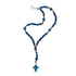 Child's Rosary Bracelet 8" - BLUE