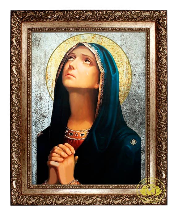 Lady of Sorrows Canvas   24"