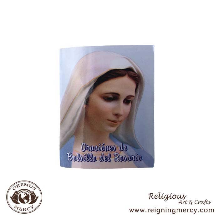 Oraciones de Bolsillo del Rosario Prayer Card Pamphlet   (25/pk)