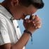 Child's Rosary Bracelet 8" - BLUE