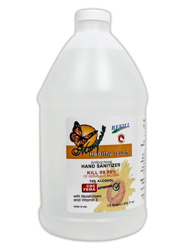 Hand Sanitizer REFILL   (64 oz Bottle)