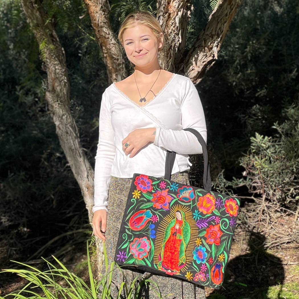OLOG Fashionable Purse - BLACK   18" x 15"