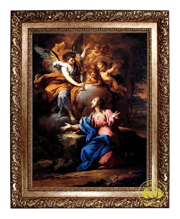 Jesus and Archangel Gabriel Canvas   24"