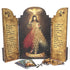Divine Mercy Wooden Triptych w/ Storage Boxes   10" x 12"