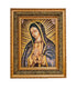 Lady of Guadalupe 1/2 Body Double Padded Framed Image   21"