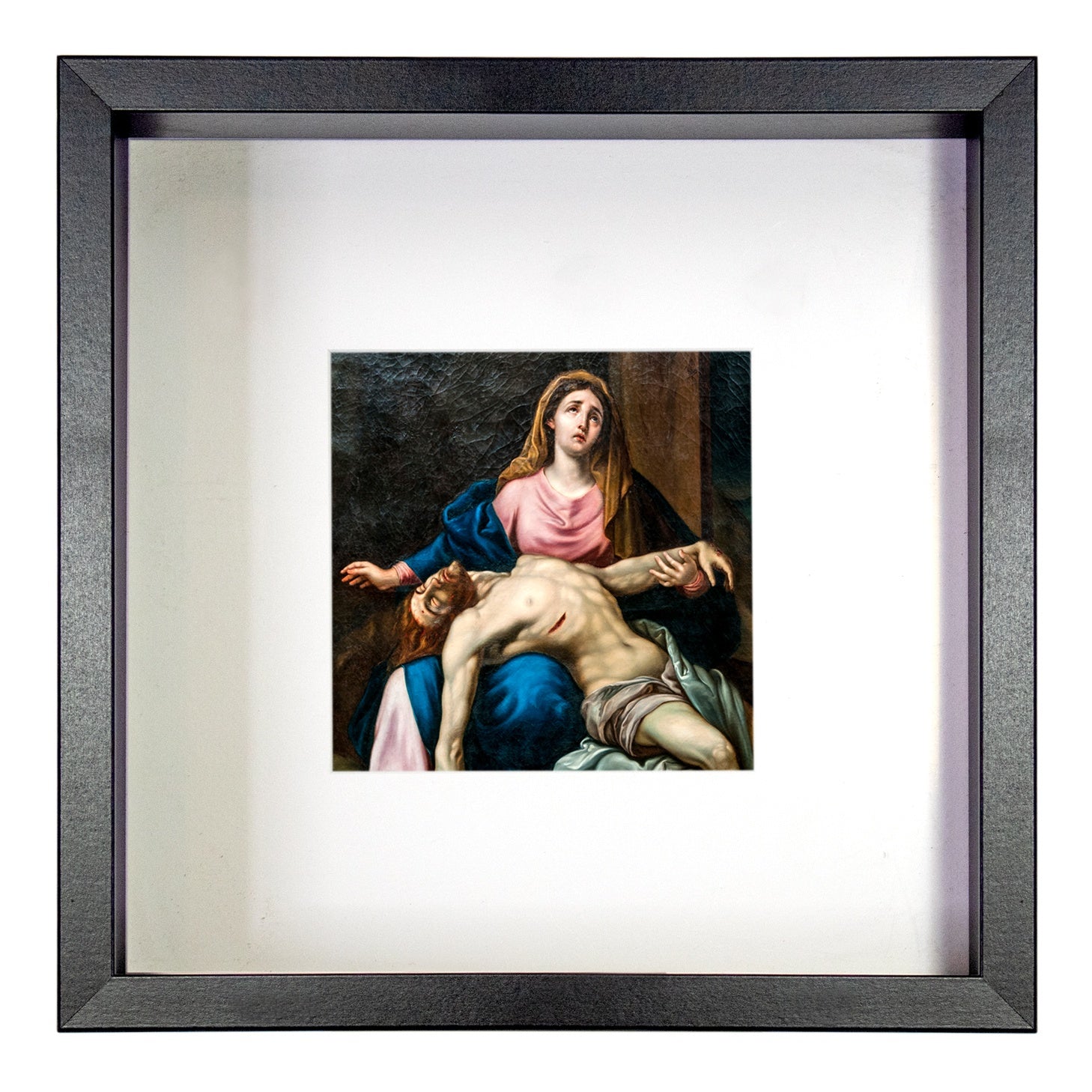 La Piedad Shadowbox Artwork   10.5"