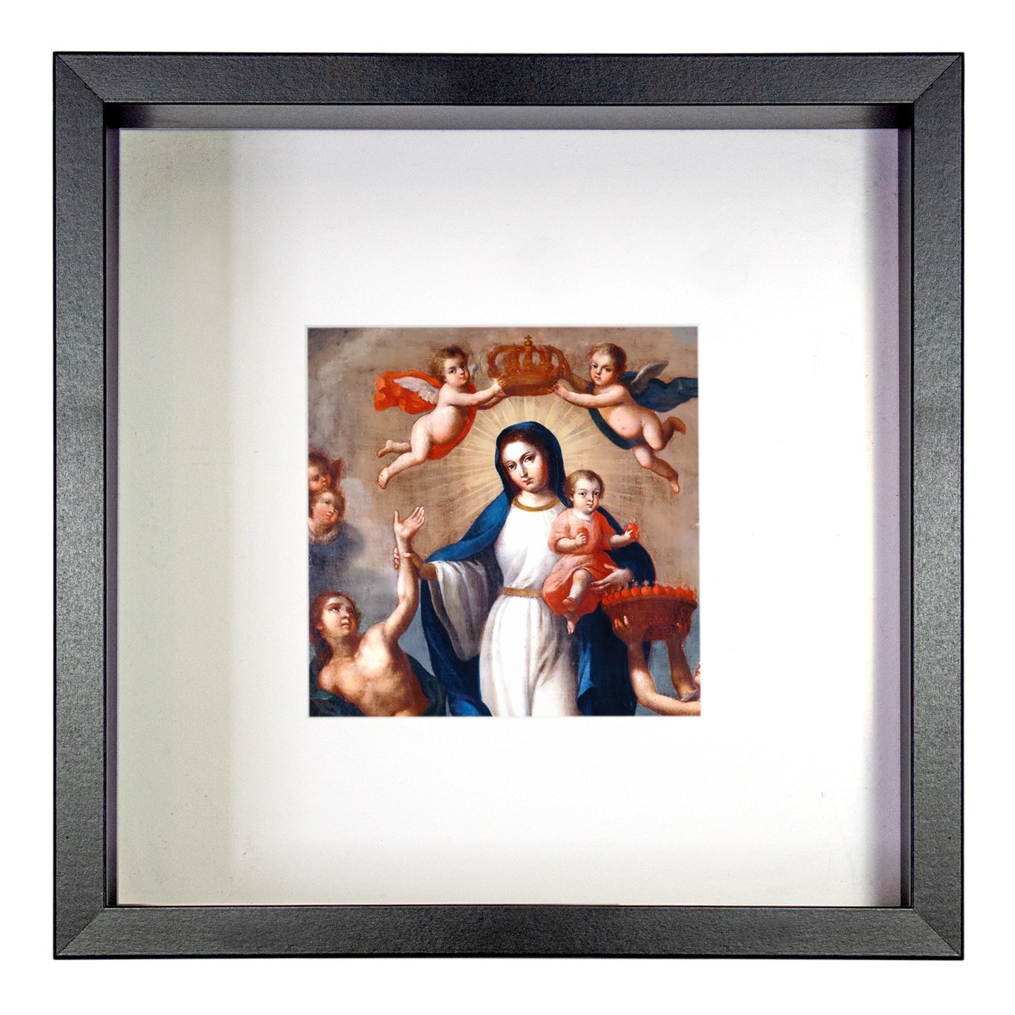 Nuestra Señora de La Luz Shadowbox Artwork   10.5"