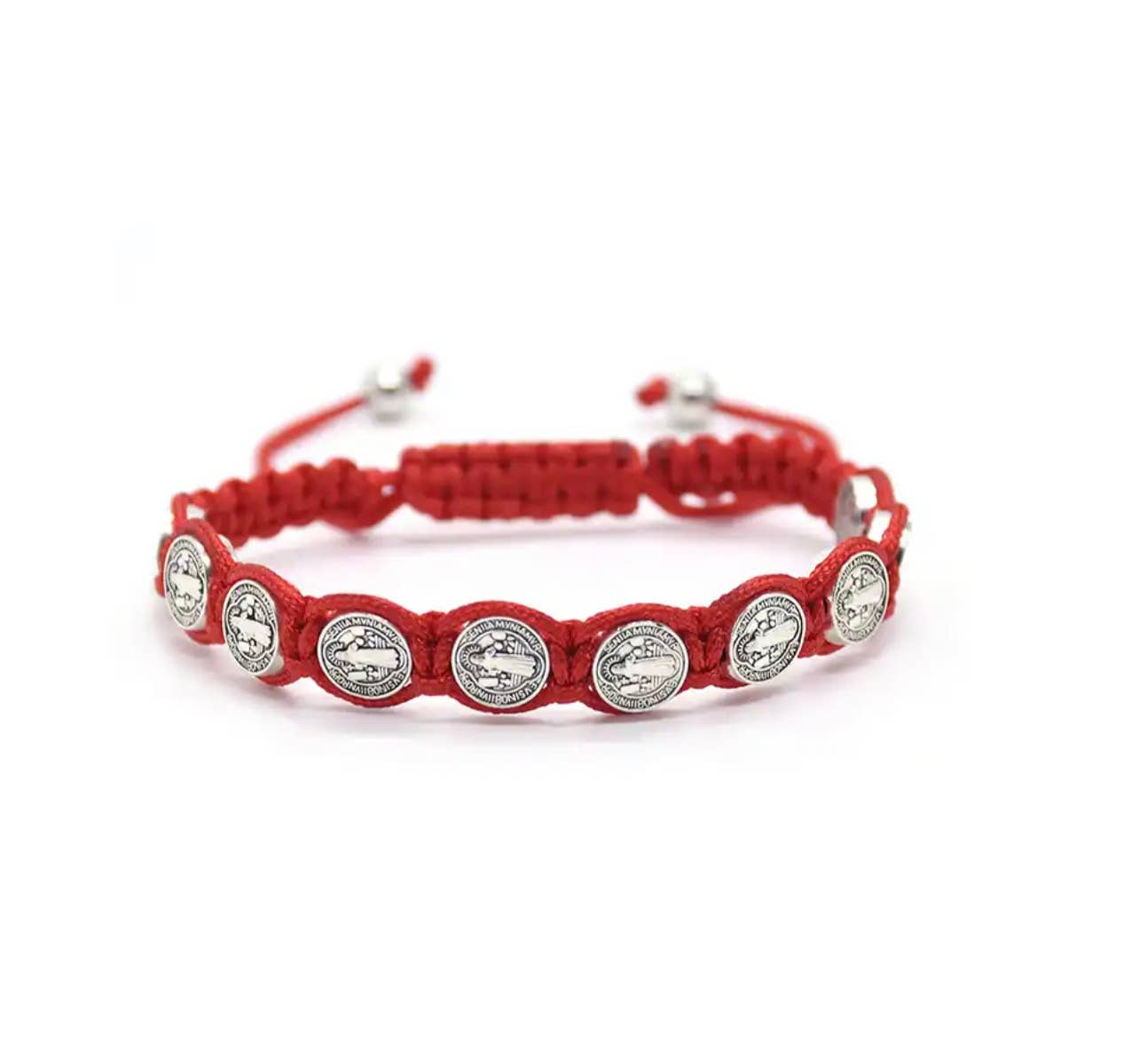 St. Benedict Cord Bracelet    7"