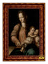 Virgen con Niño y San Juanito Canvas    22"