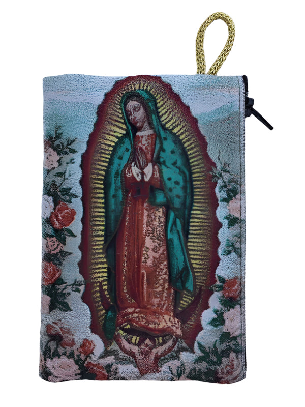 Our Lady of Guadalupe MD Rosary Pouch   4" x 6"