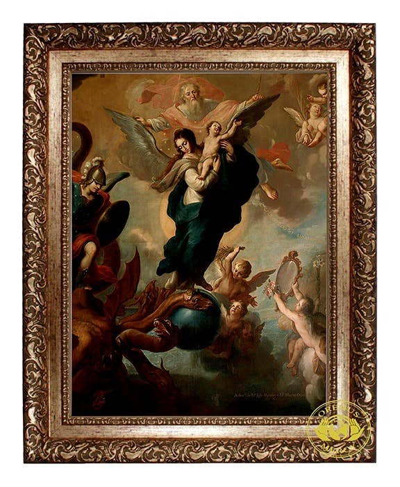 The Virgin of the Apocalypse Canvas    30"