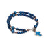 Child's Rosary Bracelet 8" - BLUE
