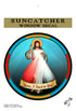 Divine Mercy SUNCATCHER Window Sticker   4.5"