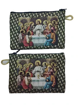 Last Supper MD Rosary Pouch   4" x 6"