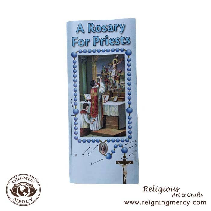 How to Pray The Rosary for Priests Pamphlet   (25/pk)