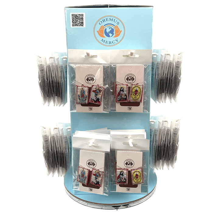 Scapulars Tower Display    (96 pcs)