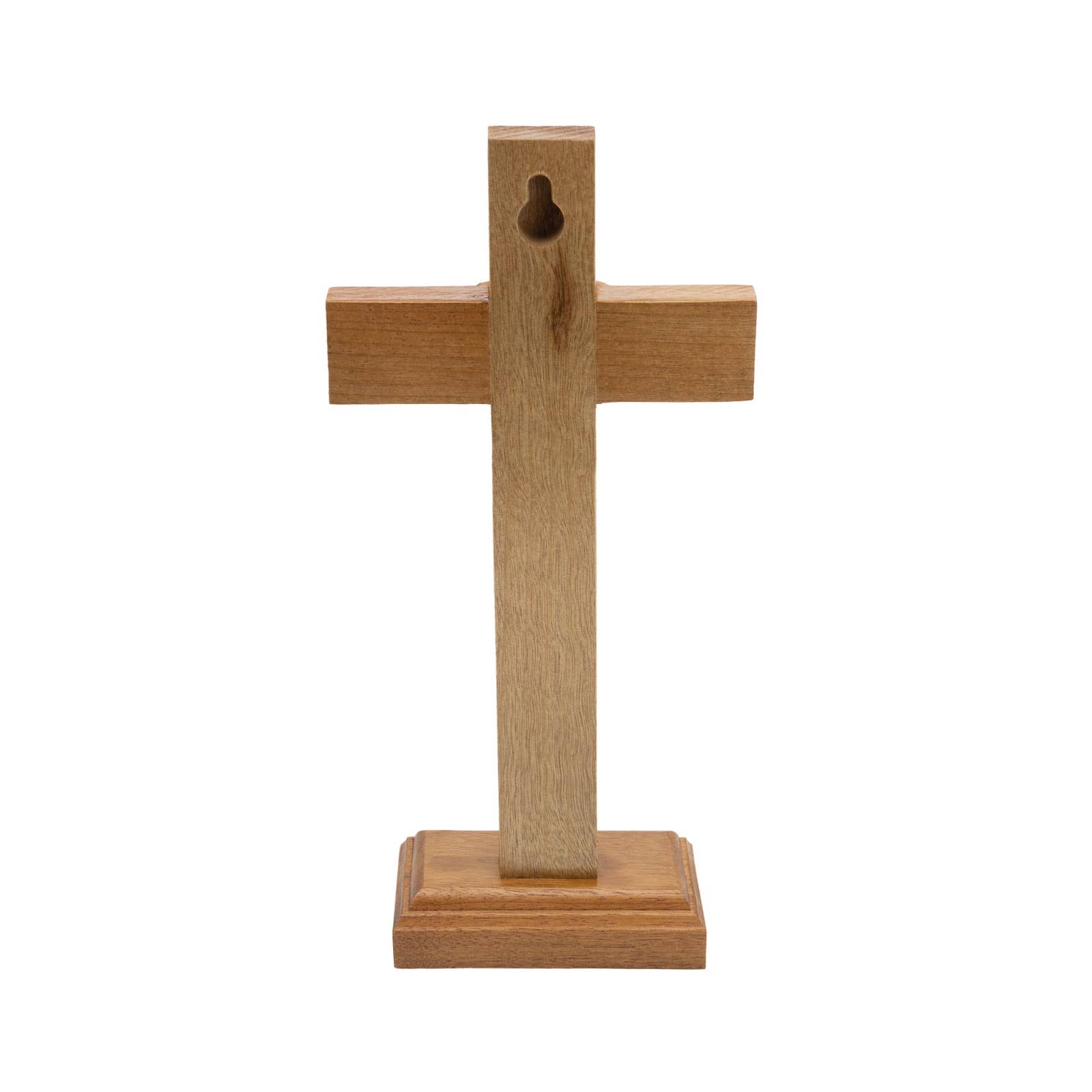 Wooden Cross w/ Stand    7.5”