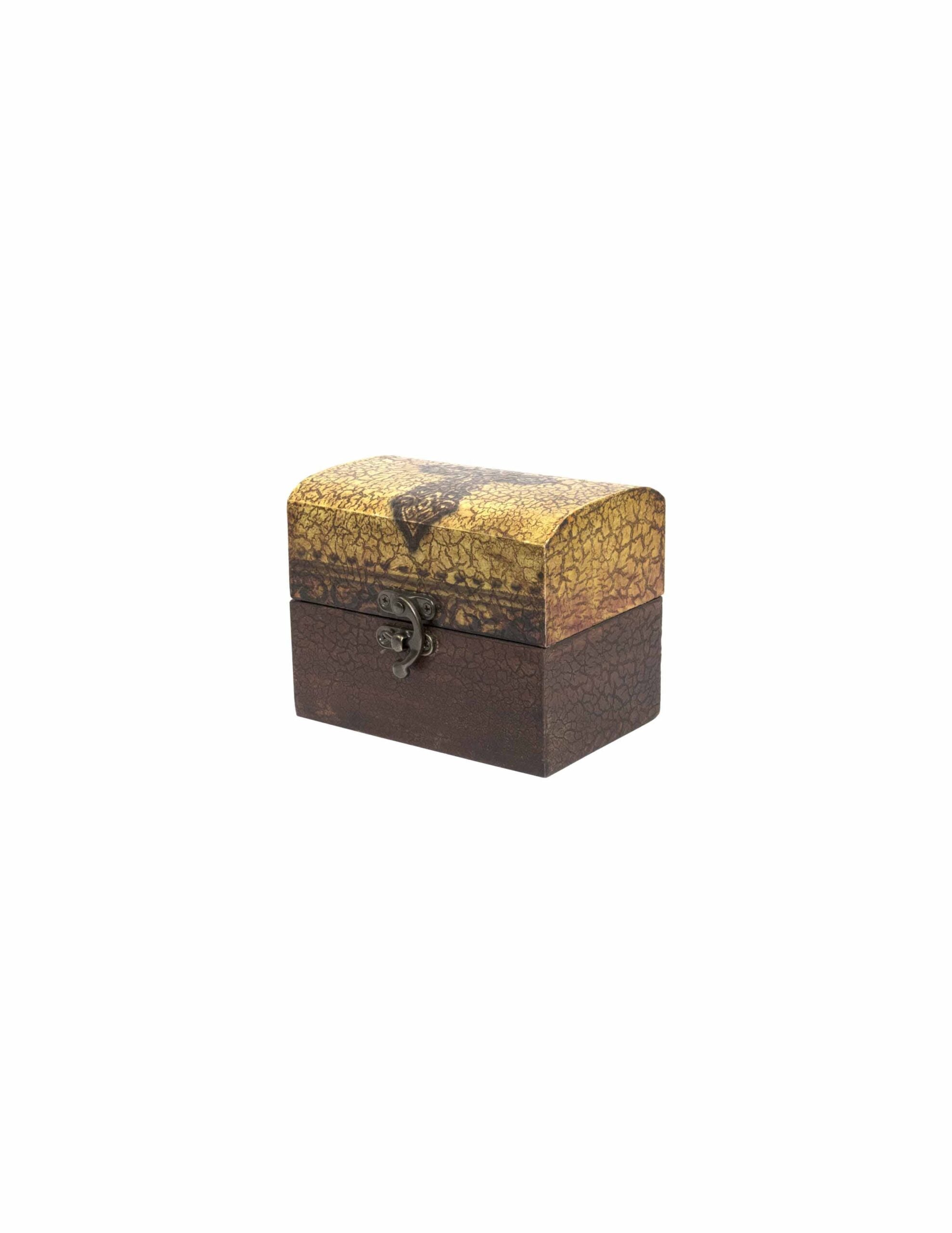 Holy Aromas Natural Essential Oils in Wooden Chest 6 bottles