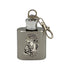 Madonna & Child Holy Water Flask SS w/ Keychain   1 oz