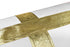 075 Gold Cross Funeral Pall