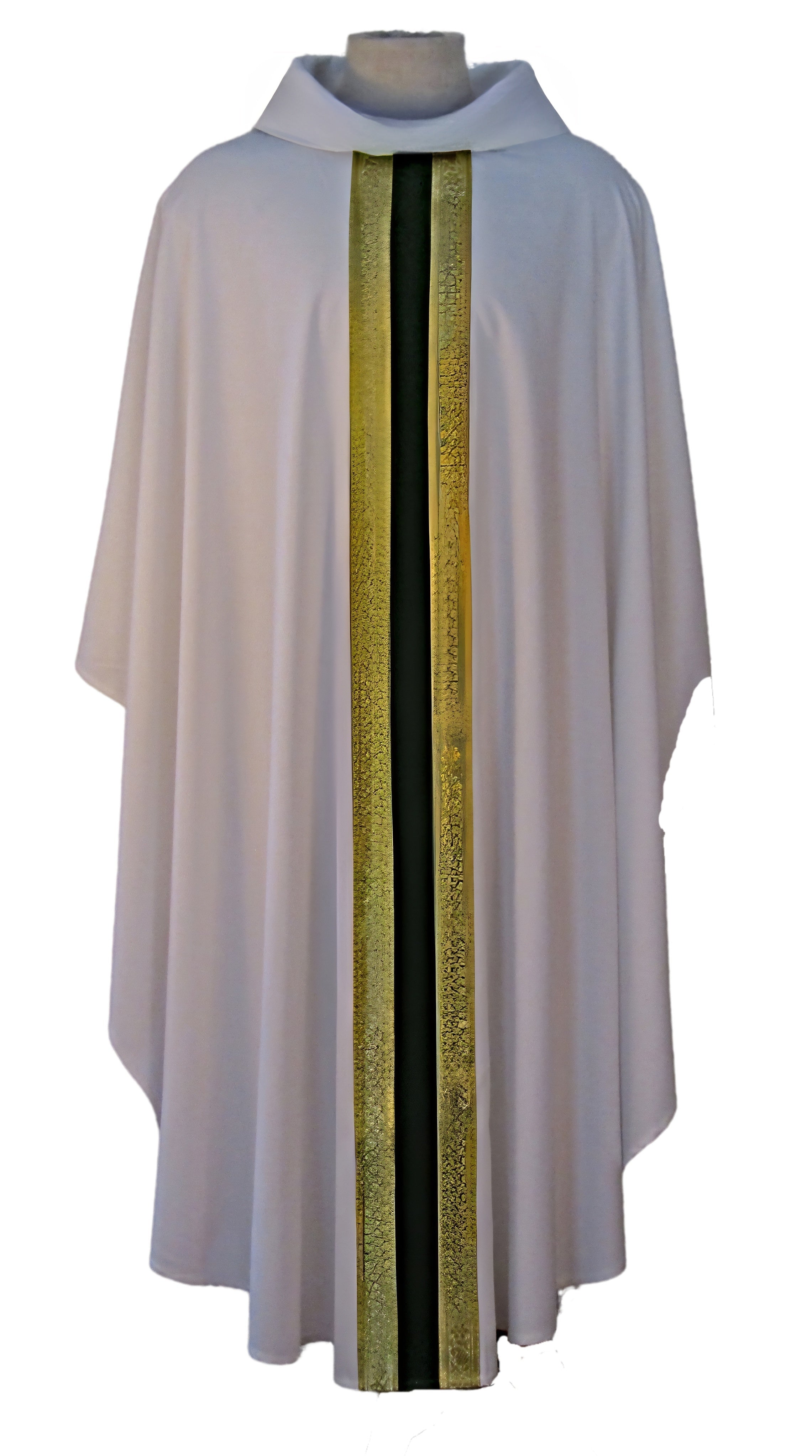 Chasuble - Gold/Velveteen Orphrey (075V)