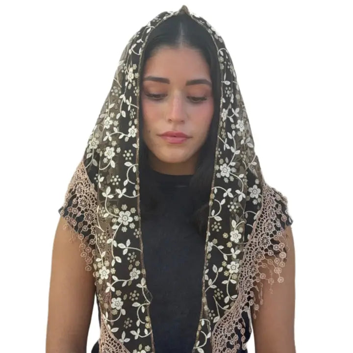 Veil ~ Cherry Blossom - COFFEE