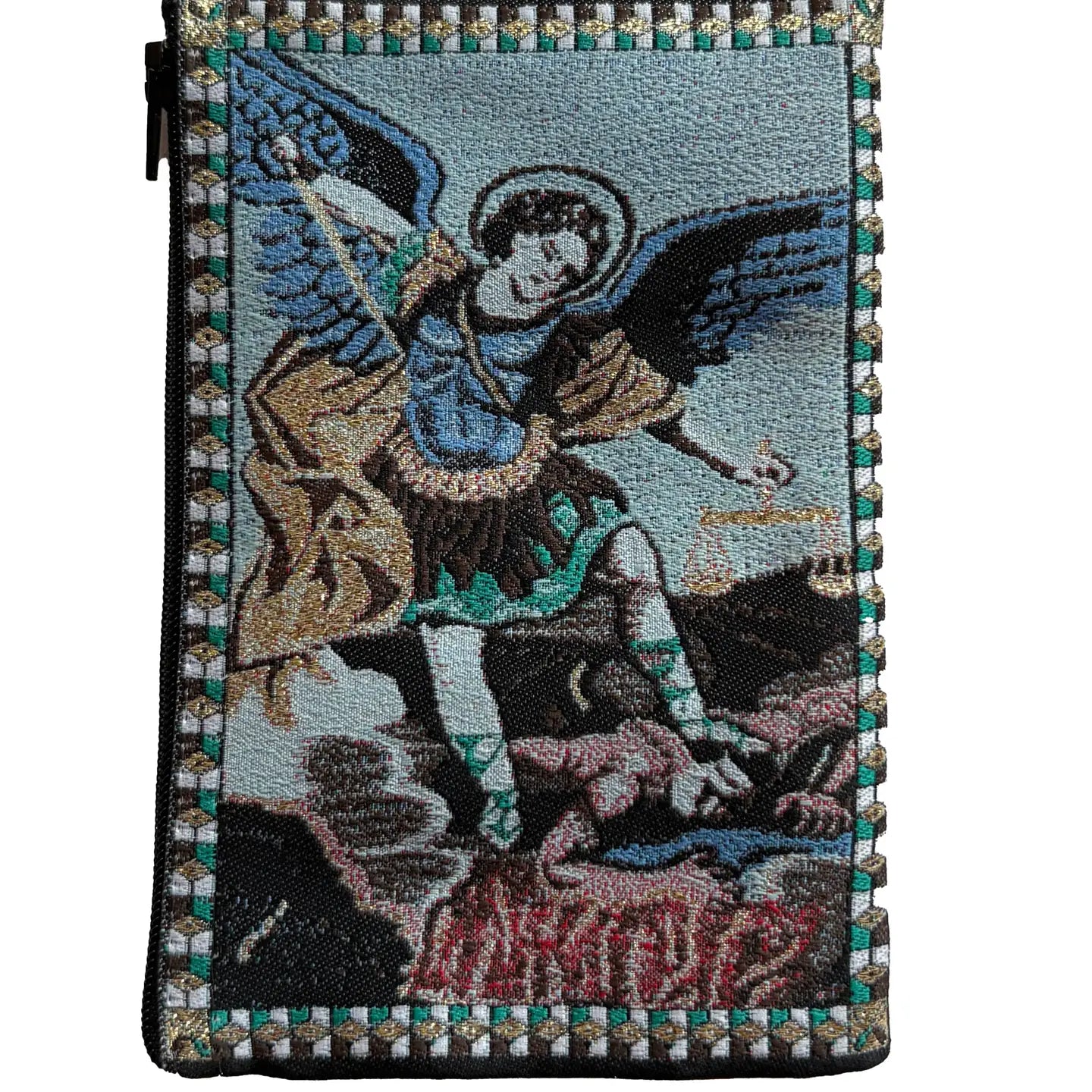 St. Michael MD Rosary Pouch 4" x 6"